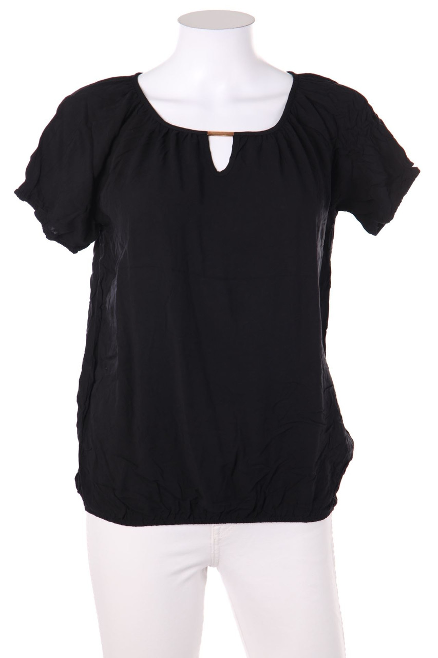 COLLOSEUM - Kurzarm-Bluse mit Keyhole - XS