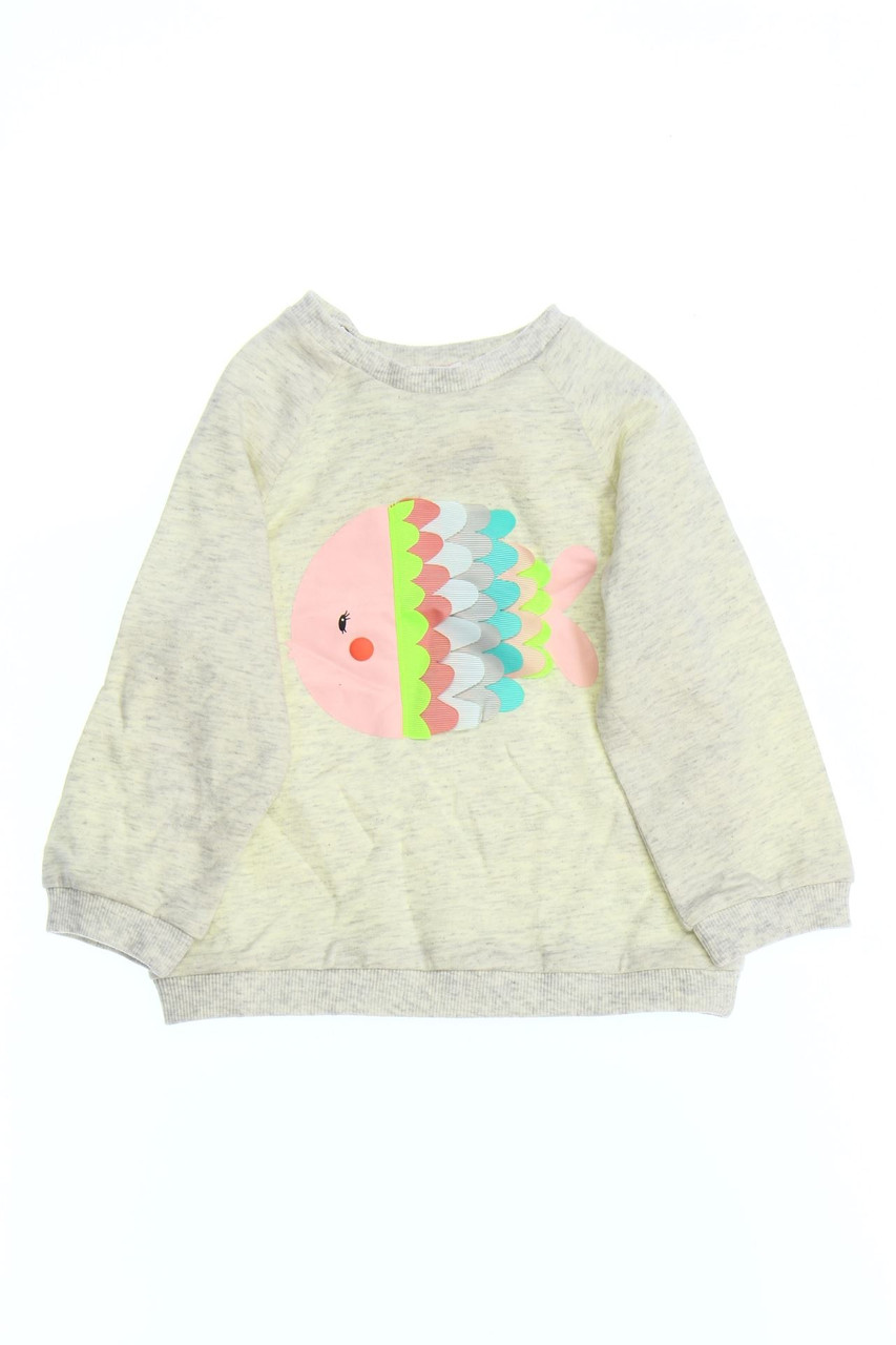 H&M - Sweatshirt mit Applikationen - 74