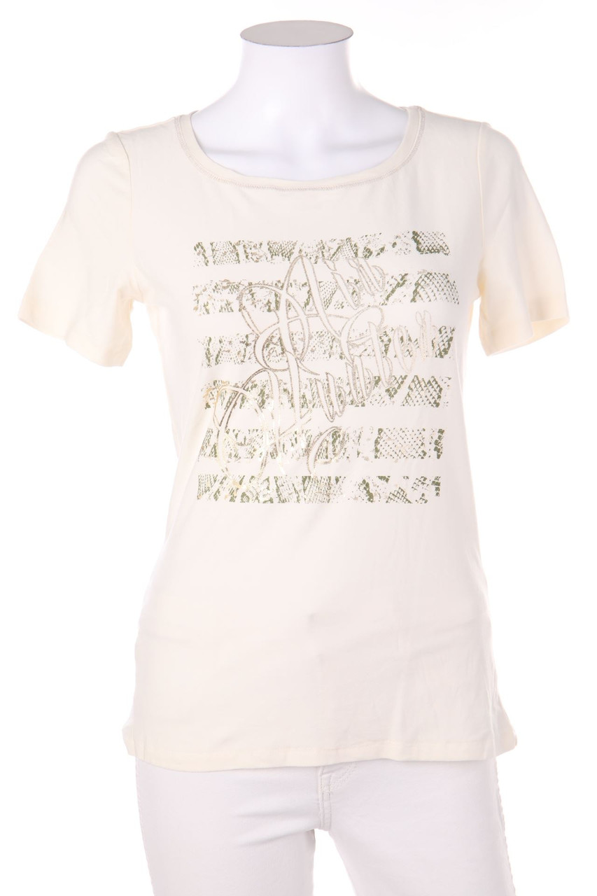 AIRFiELD - Kurzarm-Shirt mit Print - D 38