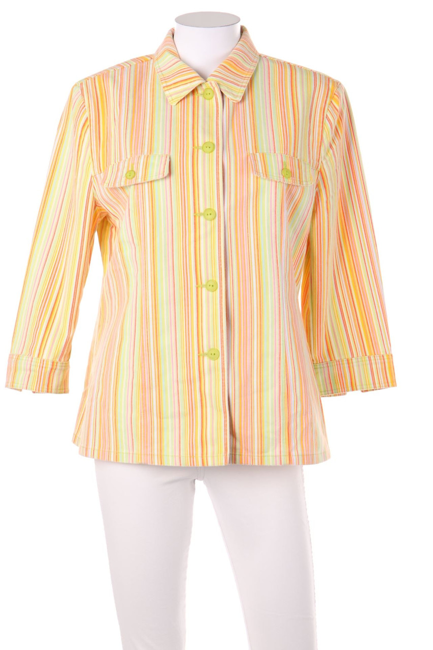 VERA VARELLI - Jeans-Jacke mit Streifen mit Stretch - D 40