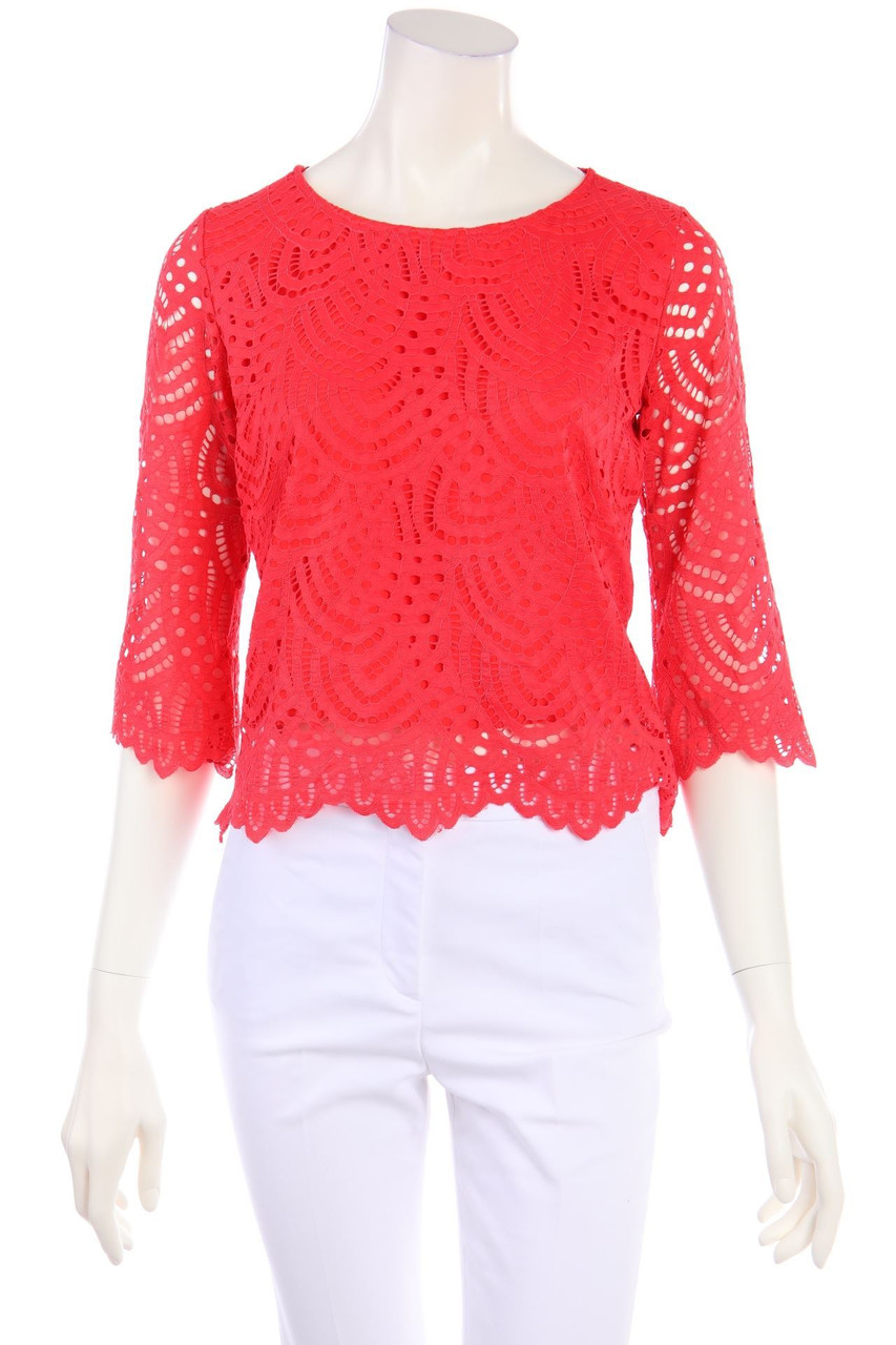 RINASCIMENTO - Bluse mit 3/4-Ärmel aus Spitze - M