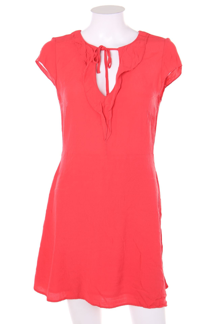 MANGO - Minikleid mit Volants - M