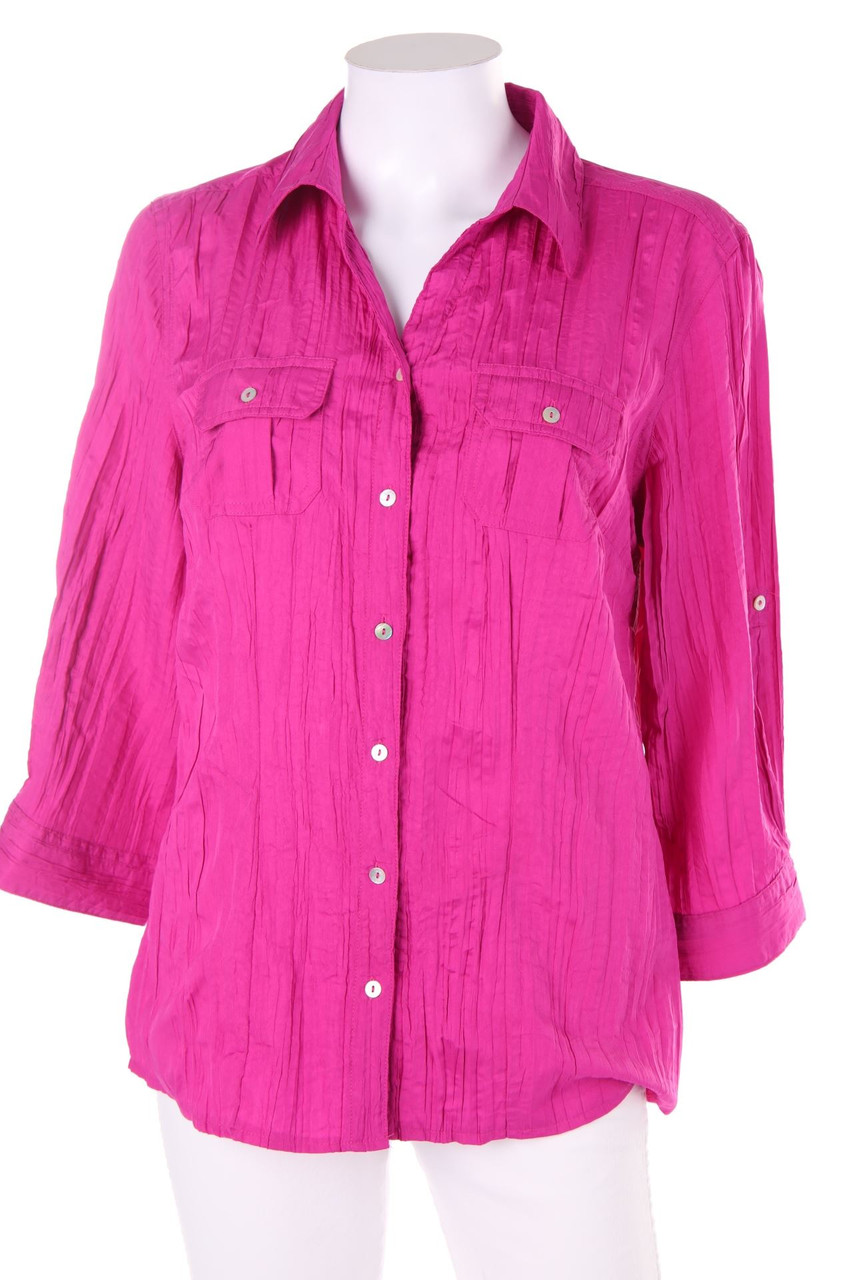 CANDA by C&A - Bluse mit 3/4-Ärmel mit aufgesetzten Taschen - D 38