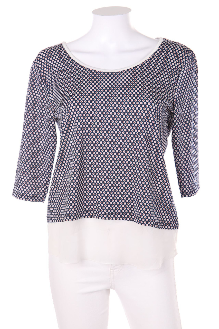 cache cache - Print-Bluse mit Schleife - M