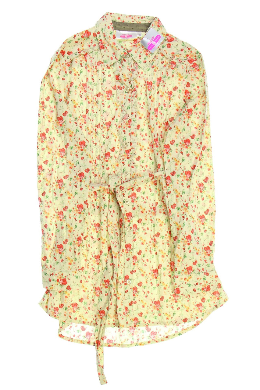 miss here+there by C&A - Print-Bluse mit Gürtel - 158