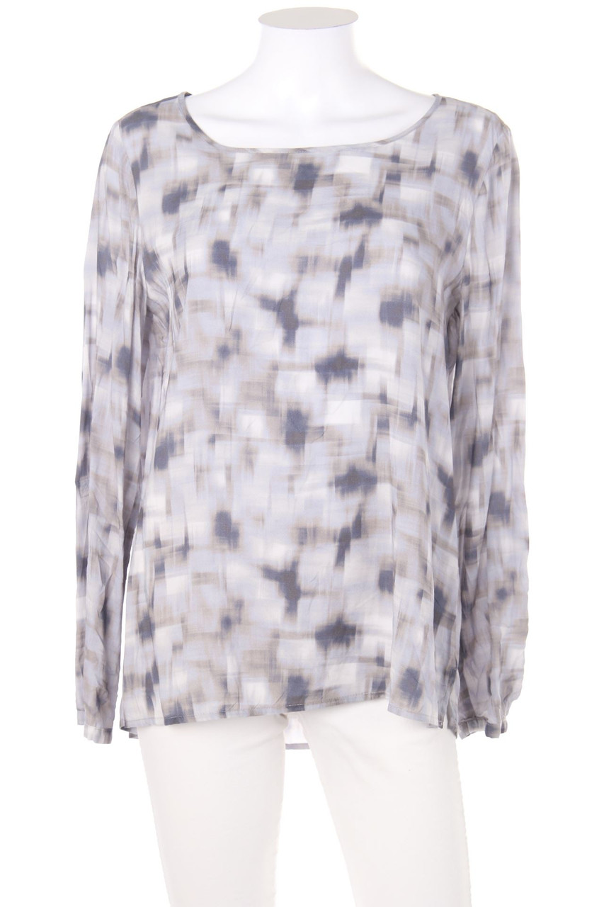 OPUS - Bluse mit Muster aus Viskose - D 38