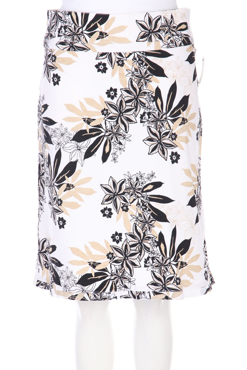 H&M - Rock mit Blumen-Print - D 40