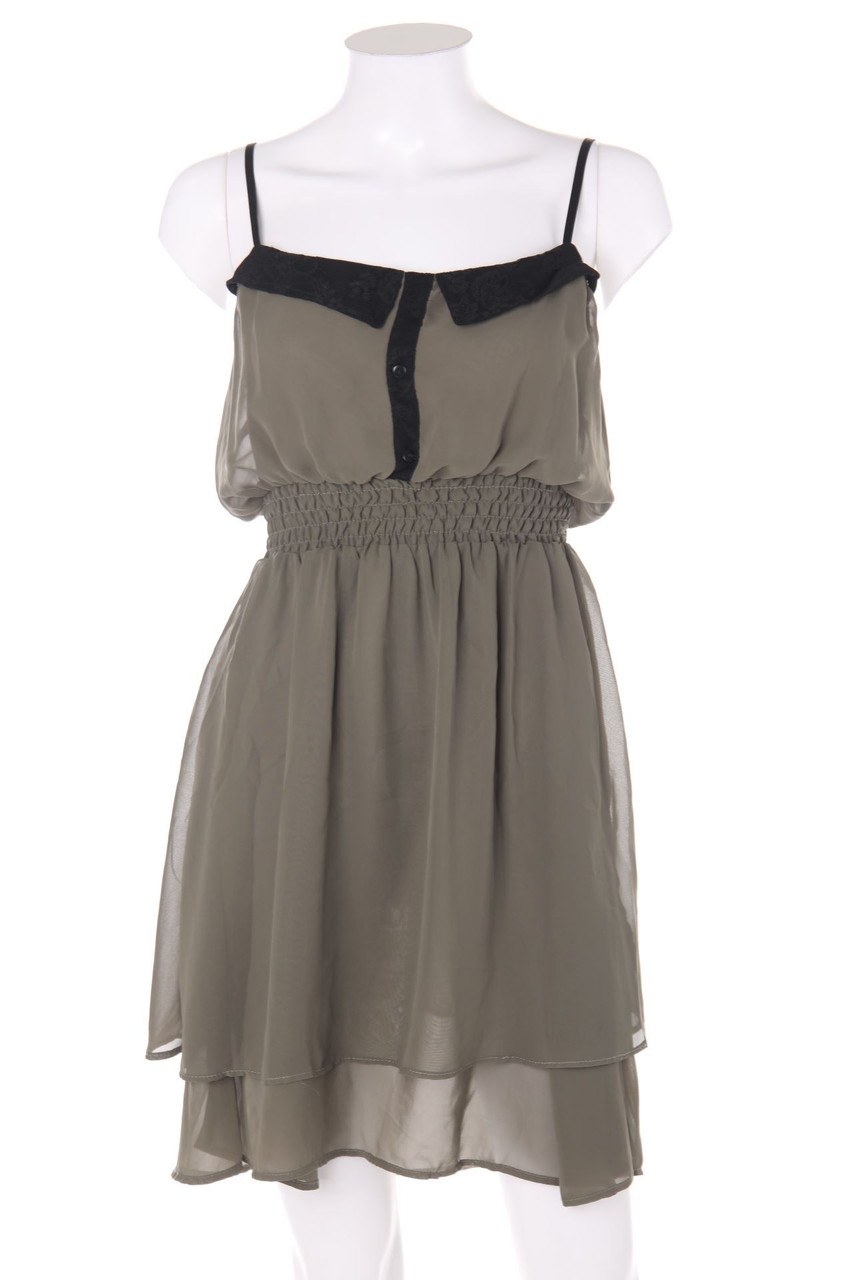 TALLY WEiJL - Kleid im Layer Look mit Spitzen-Einsatz - M