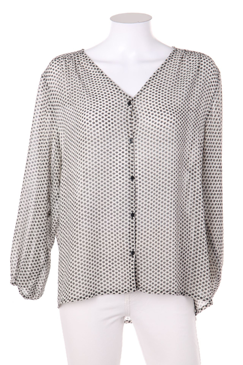 H&M - Bluse mit Print - D 42