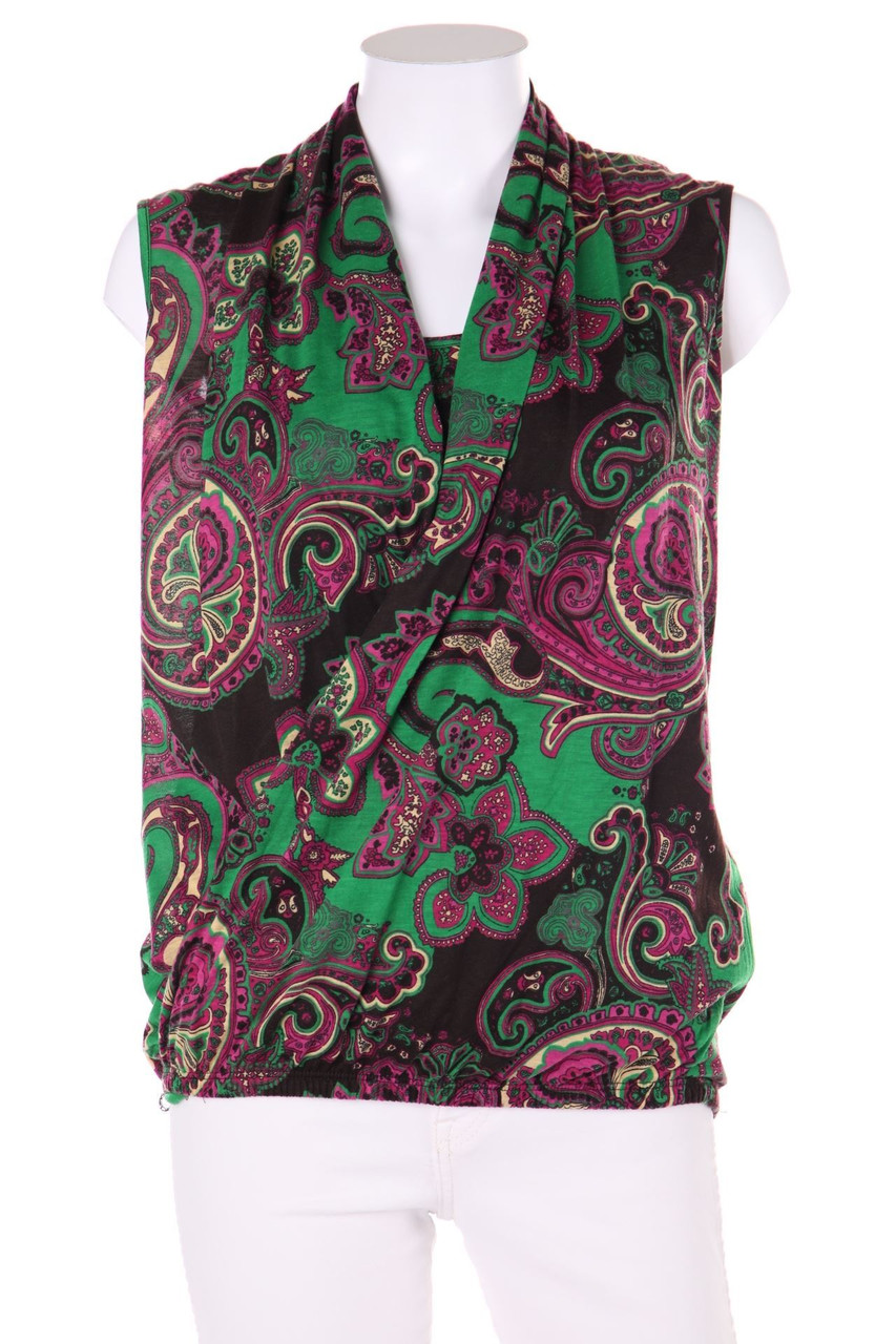 orsay - Top in Wickel-Optik mit Paisley-Print - M