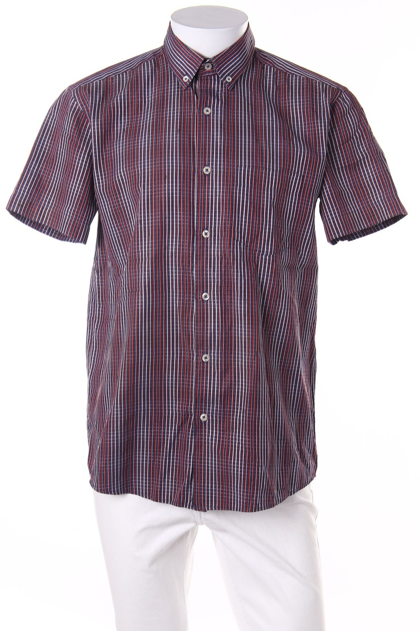 THOMPSON - Kurzarm-Hemd mit Button-down-Kragen - M