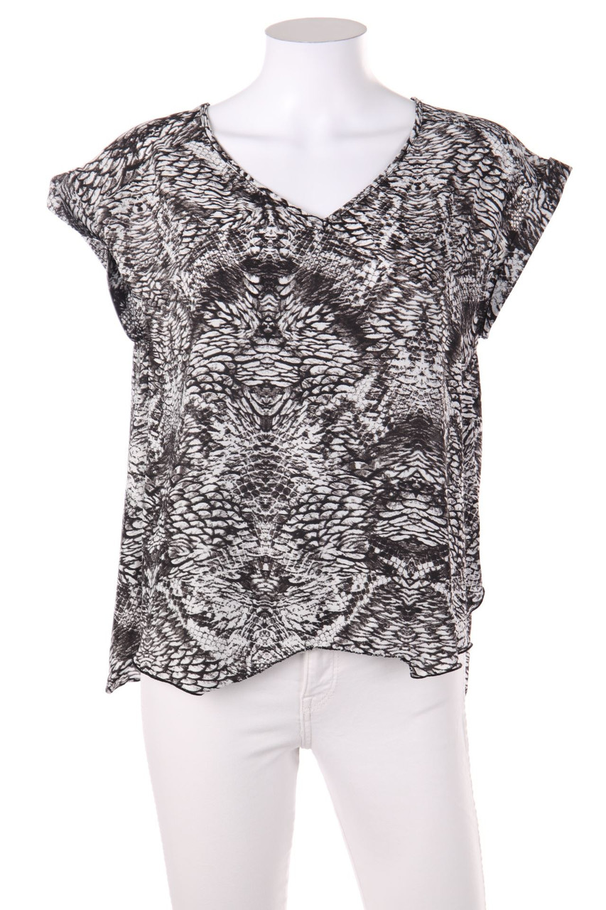 Yessica by C&A - Kurzarm-Bluse mit Print - D 38