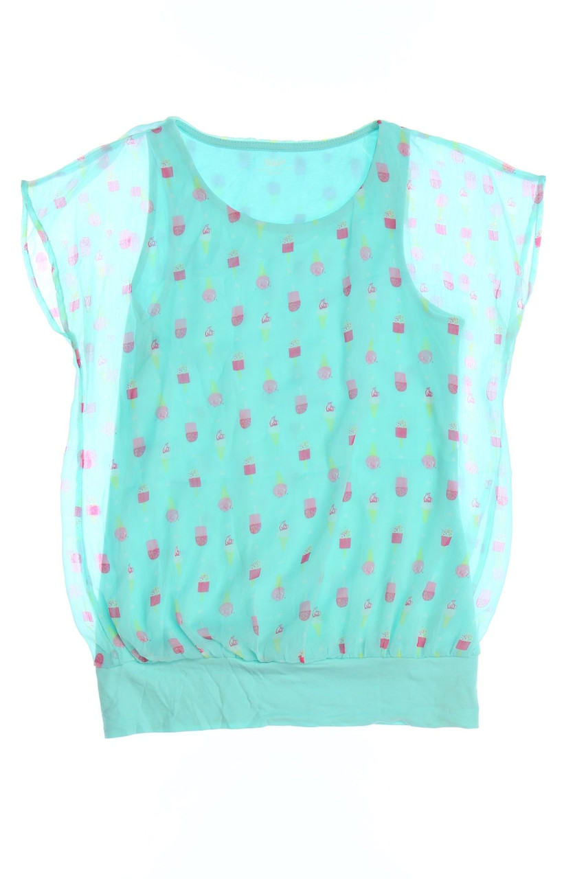 YIGGA - Bluse mit Print - 164