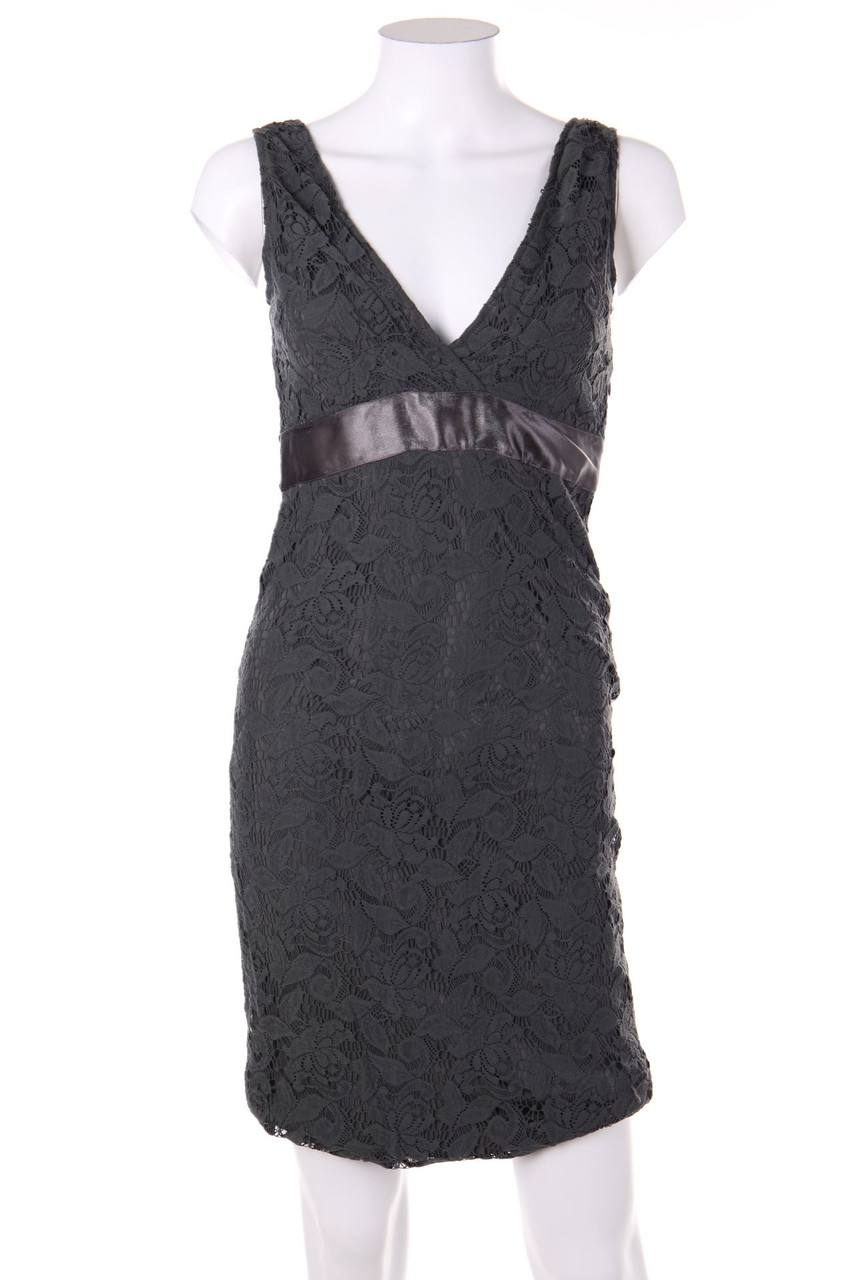 Ohne Label - Spitzen-Kleid aus Spitze - D 38