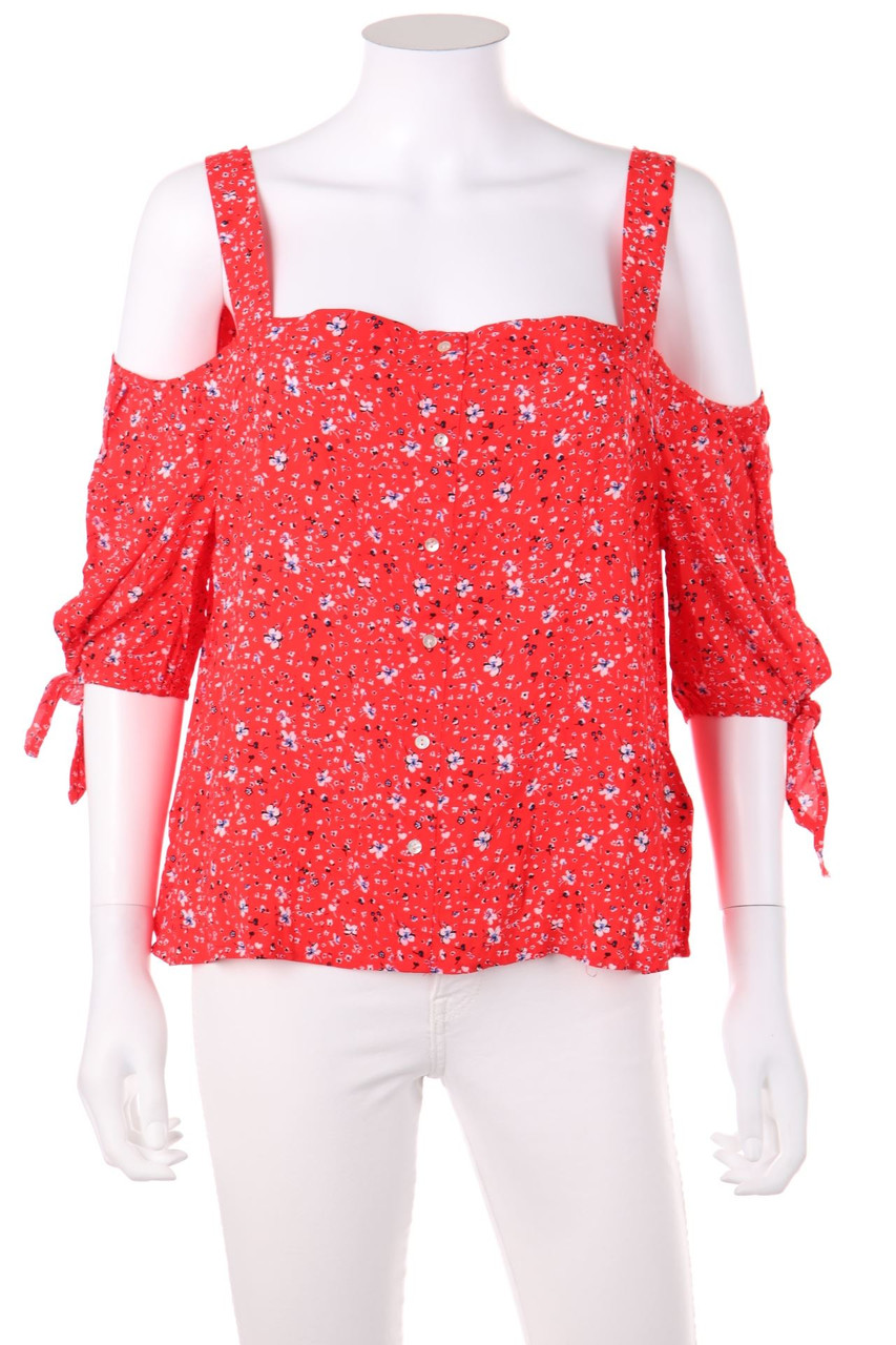 CAMAÏEU - Bluse mit floralem Muster - D 44