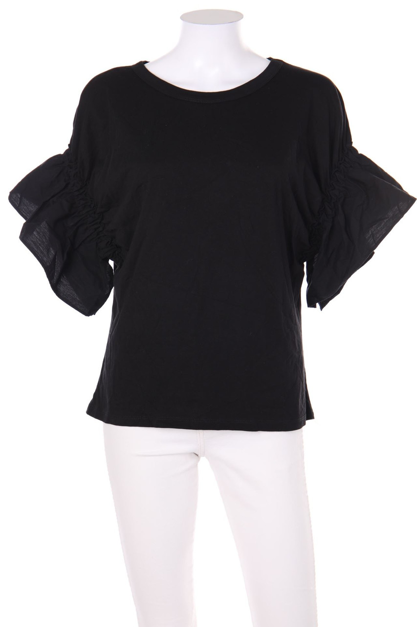 H&M - Oversize-Shirt mit Raffungen - S