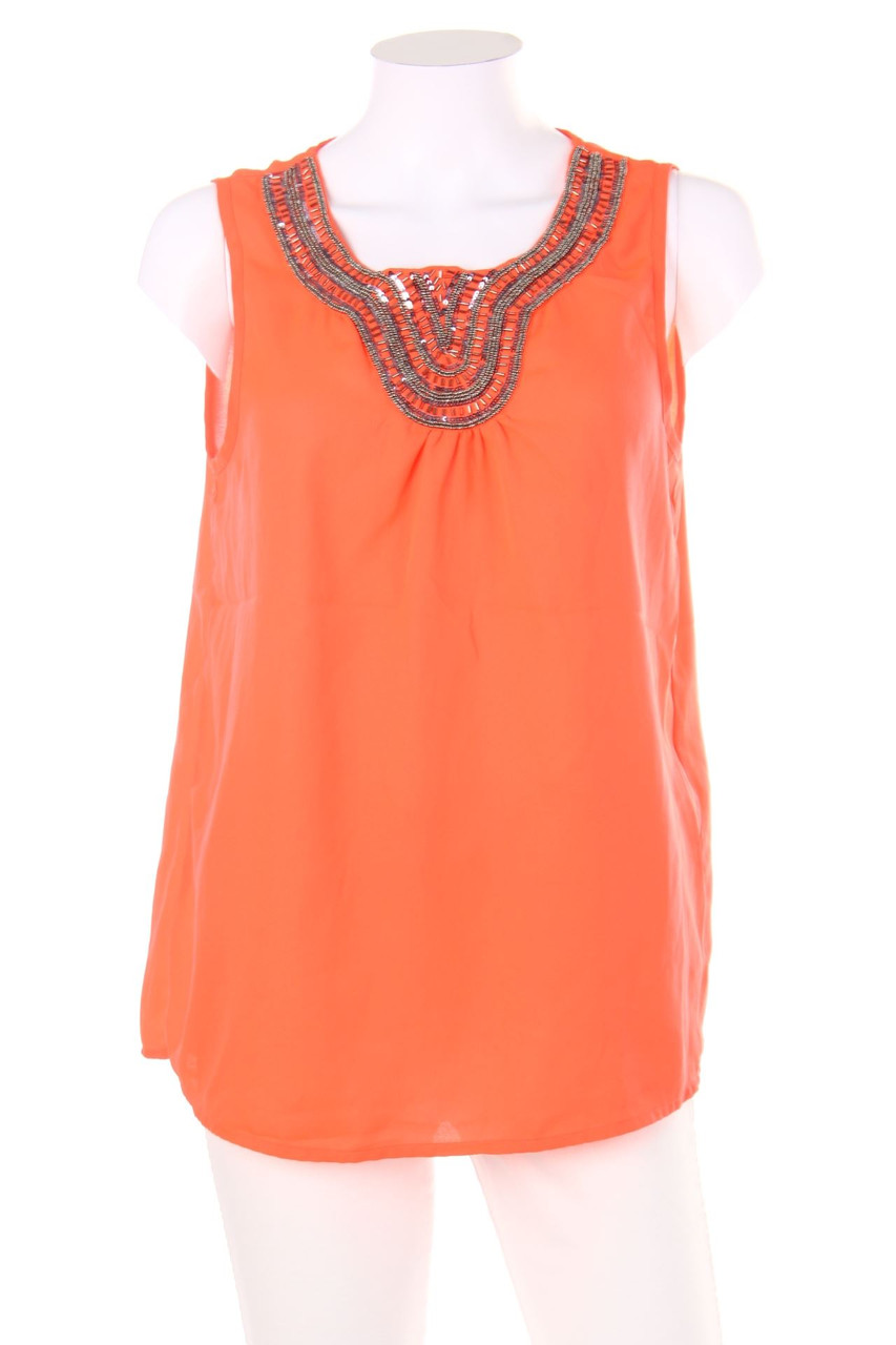 ONLY - Top mit Perlen - D 38