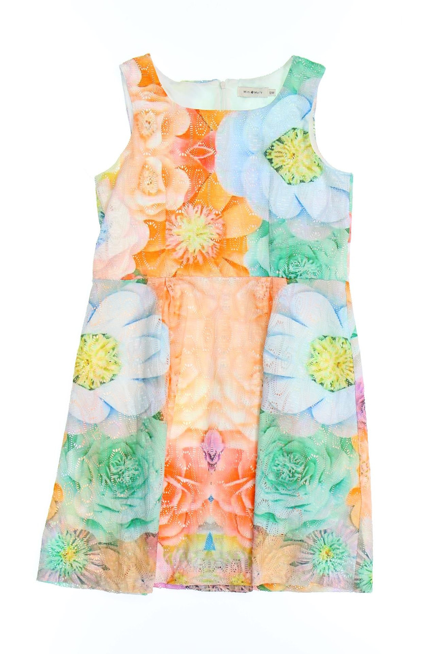 Mini Molly - Kleid mit floralem Muster - 164