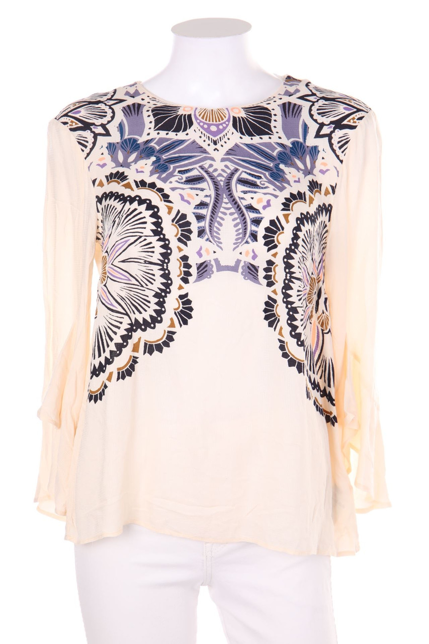 H&M - Bluse mit floralem Muster - D 36