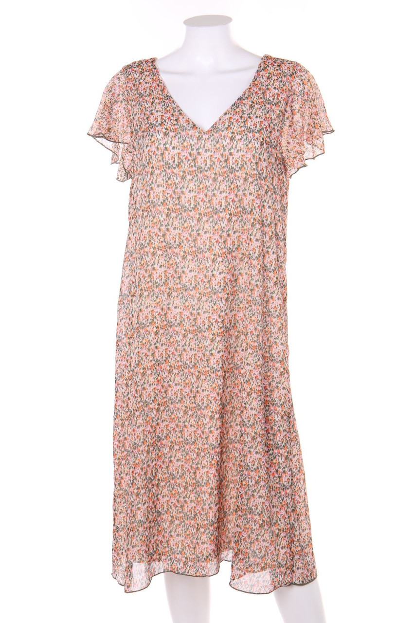 JACQUELINE de YONG - Shift-Kleid mit Blumen-Print - D 40