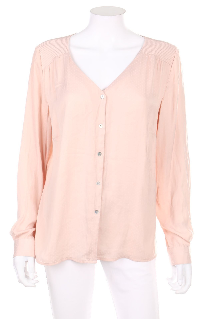 creation L - Bluse mit geometrischem Muster - D 40