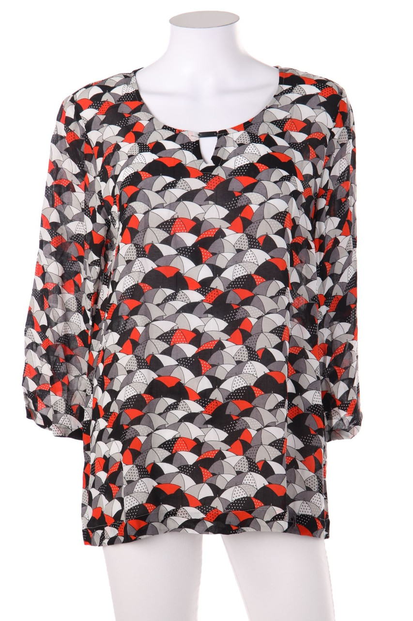 KENNY S. - Bluse aus Viskose mit Muster - D 38