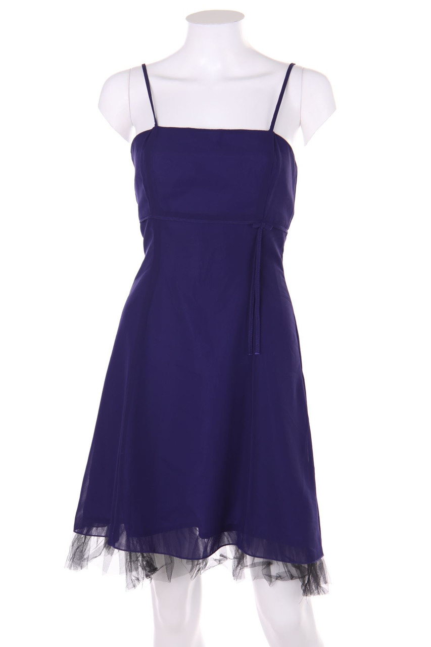 SWING - Chiffon-Abendkleid mit Tüll - D 34