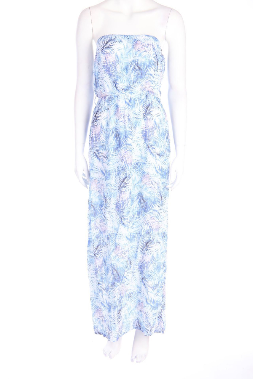 zebra - Maxi-Kleid mit floralem Muster - S