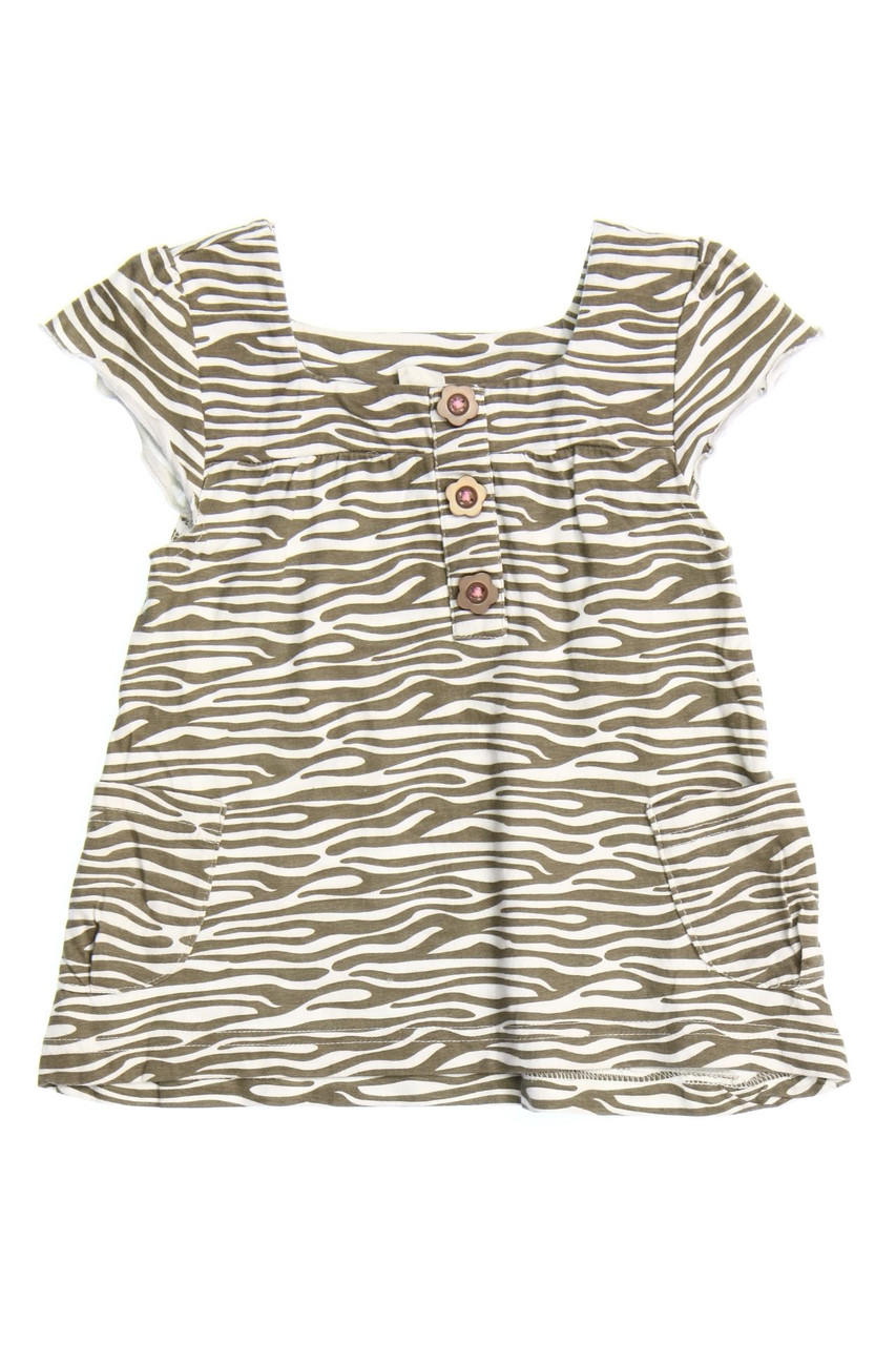 Migros - Kleid aus Jersey mit Animal-Print - 86
