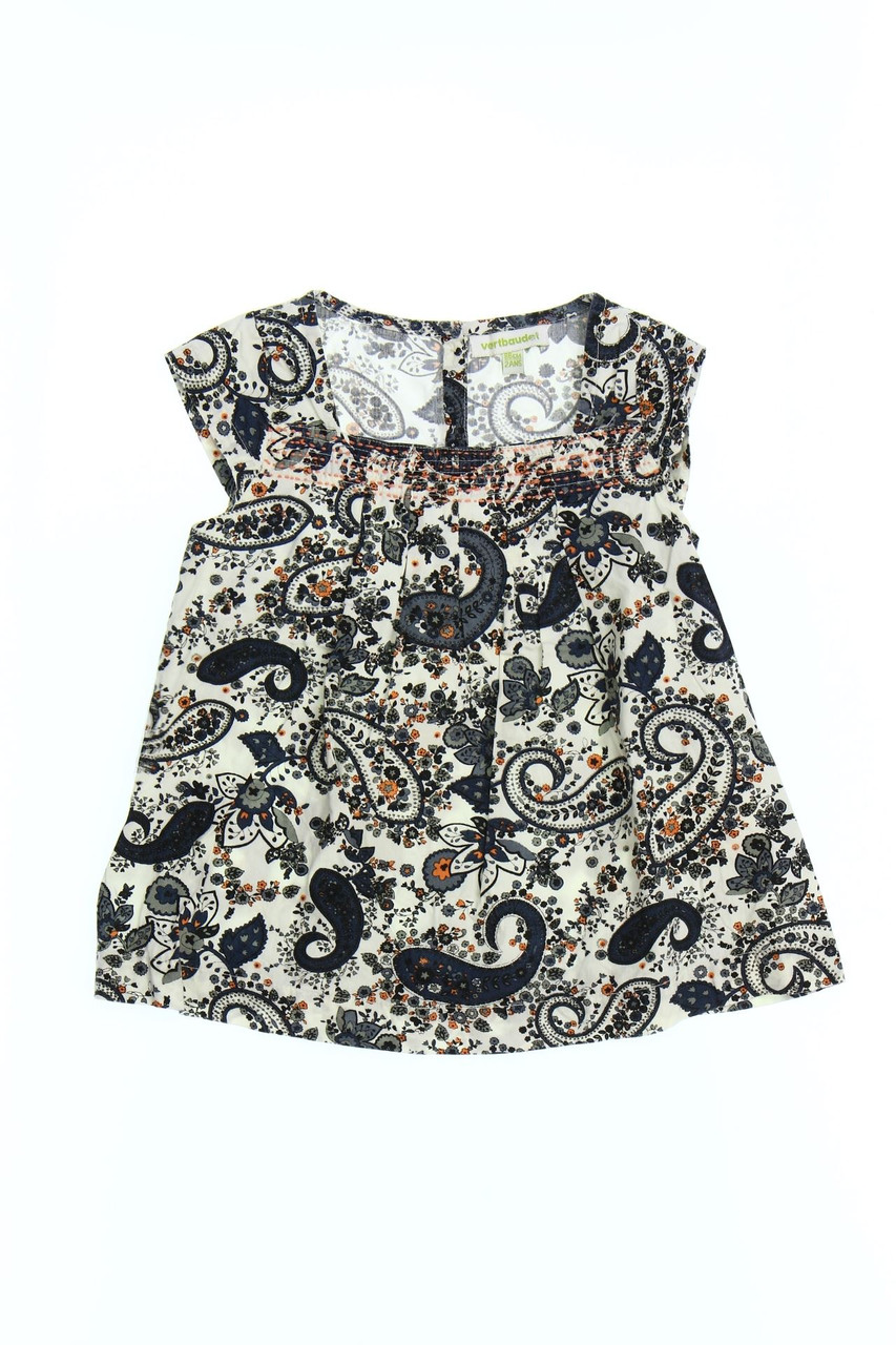 vertbaudet - Kleid mit floralem Muster - 86