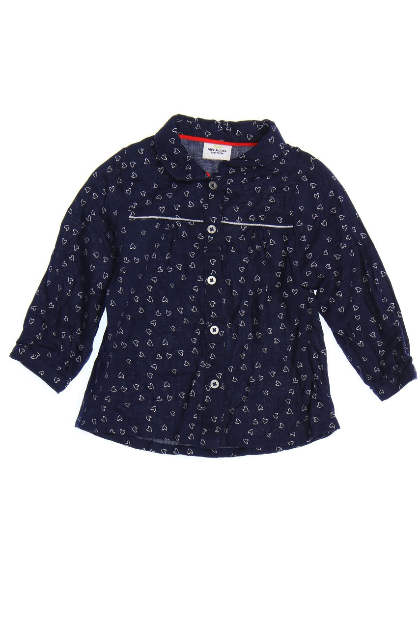 tape á l´oeil - Bluse mit Bubi-Kragen mit Muster - 68