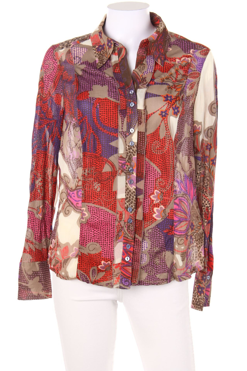 BONITA - Hemd-Bluse mit Muster - D 38