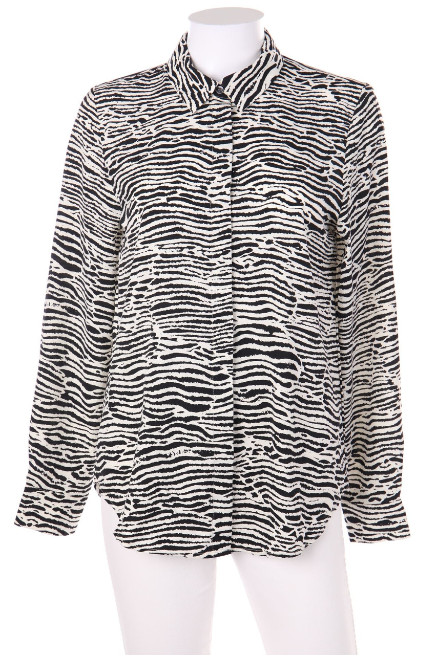 H&M - Bluse mit Animal-Print - D 36