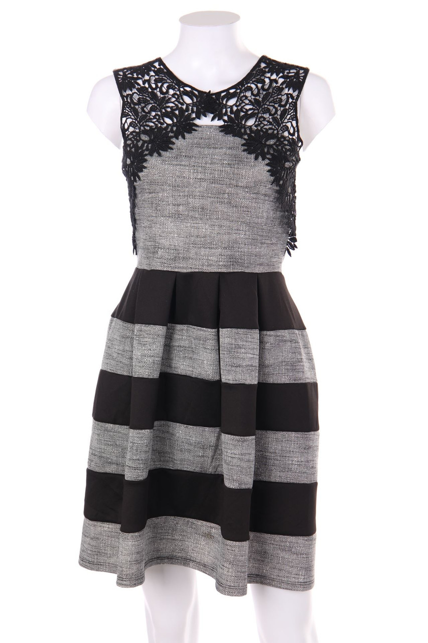 COLLOSEUM - Kleid mit Spitzen-Einsatz - S