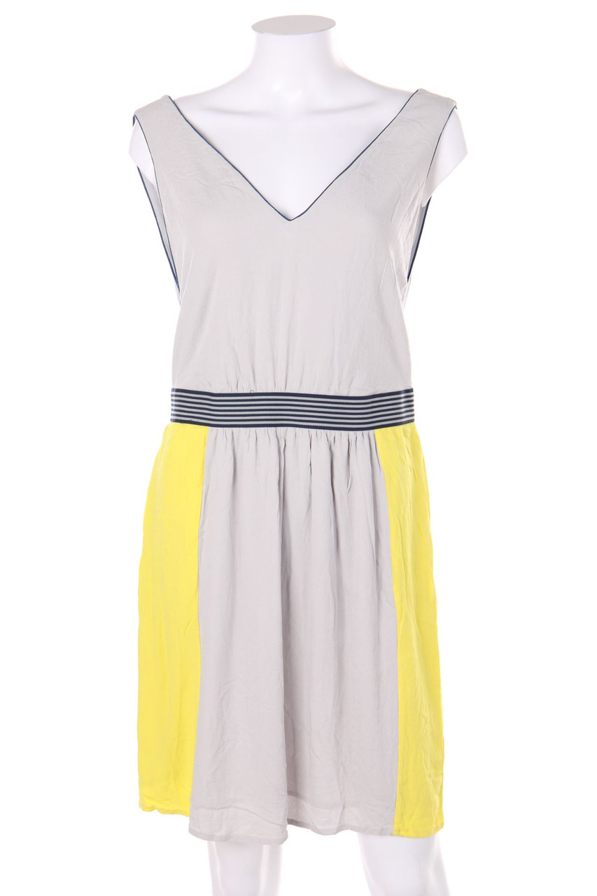 VILA - Kleid mit Raffungen - L