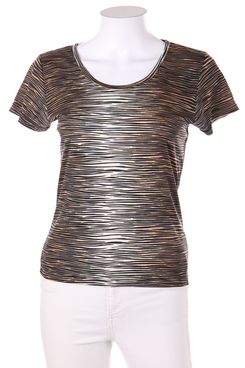 SECONDHAND - Kurzarm-Shirt mit Print - M