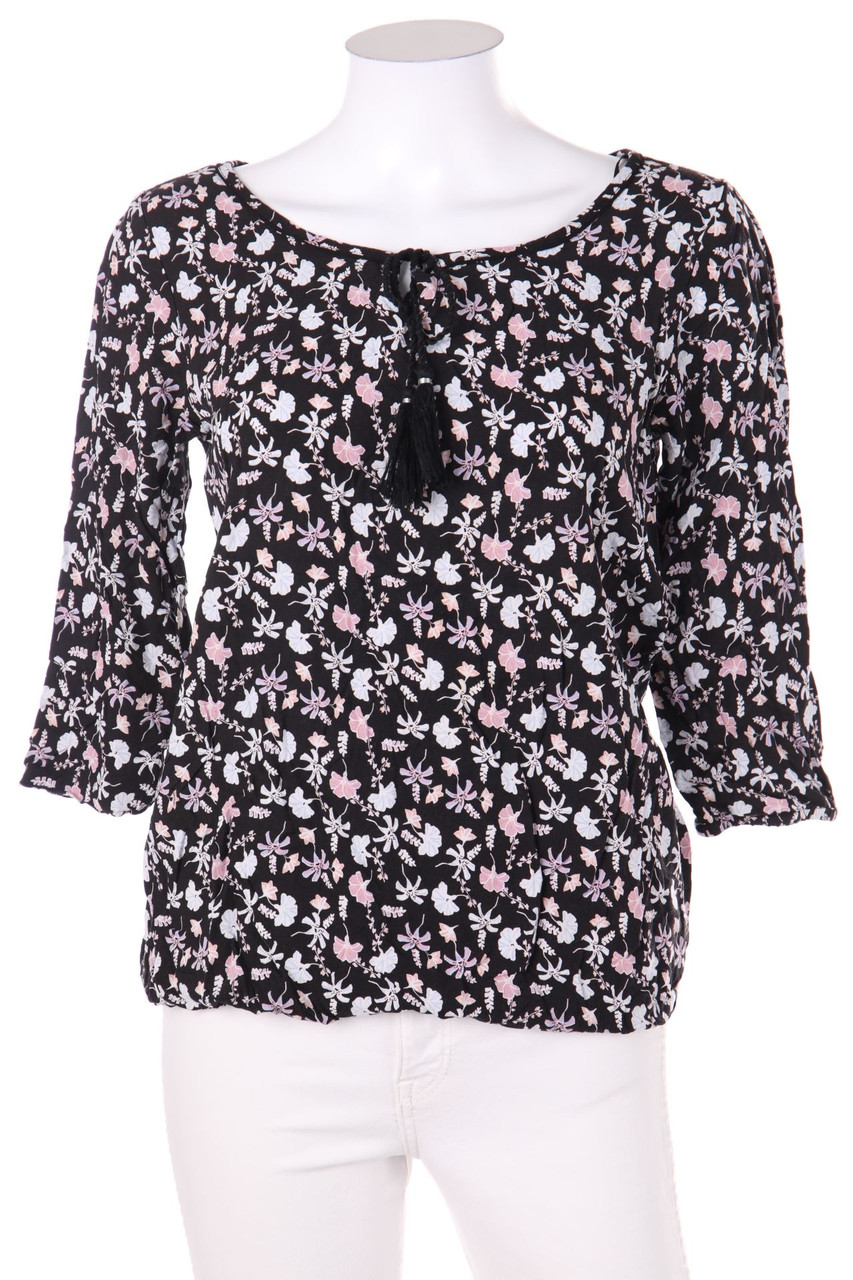 G!na - Bluse mit floralem Muster - D 38