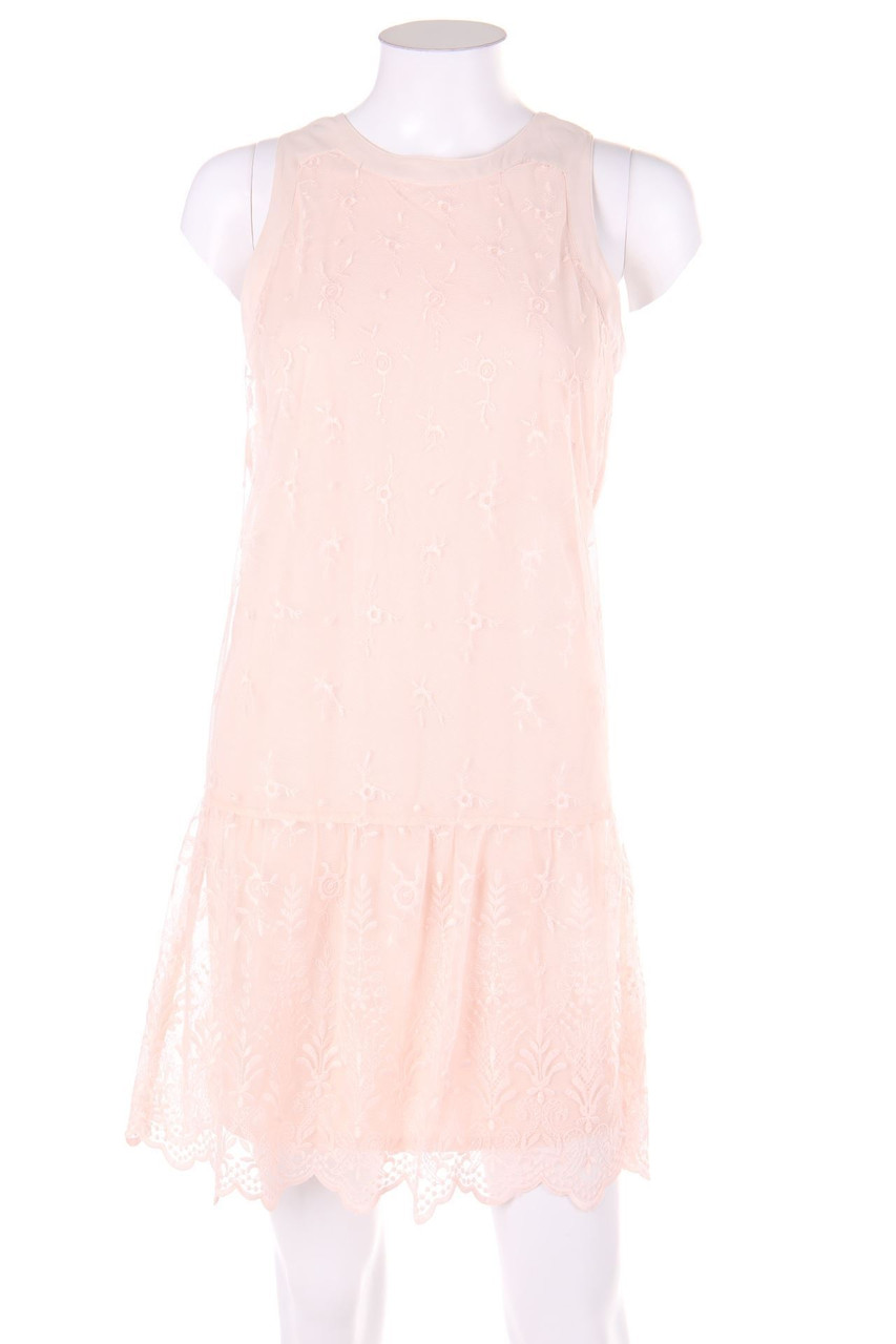 promod - Kleid mit Spitzen-Einsatz - M