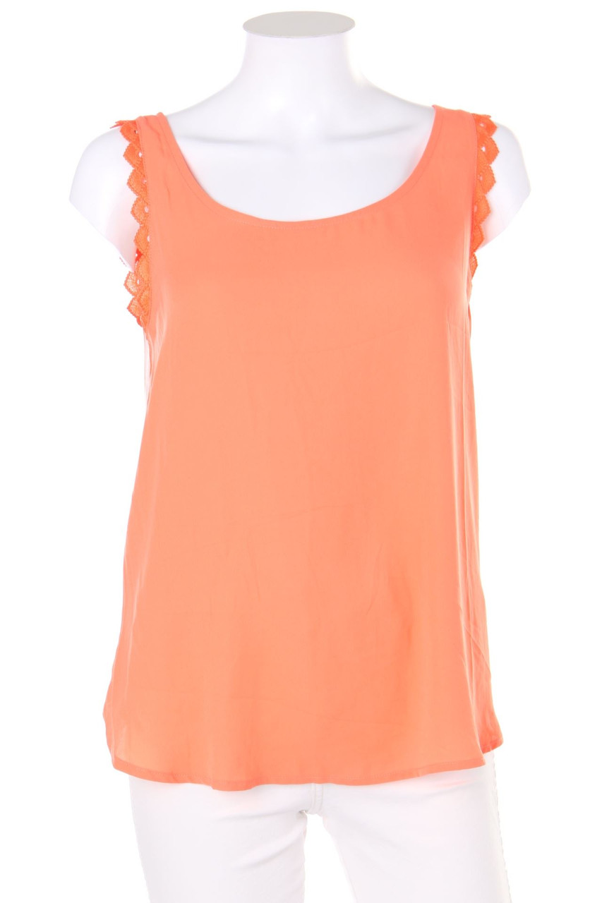 CAMAÏEU - Top mit Spitzen-Einsatz - M