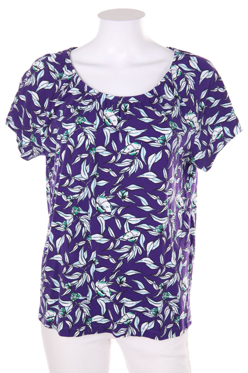 BONITA - Kurzarm-Shirt mit floralem Muster - S