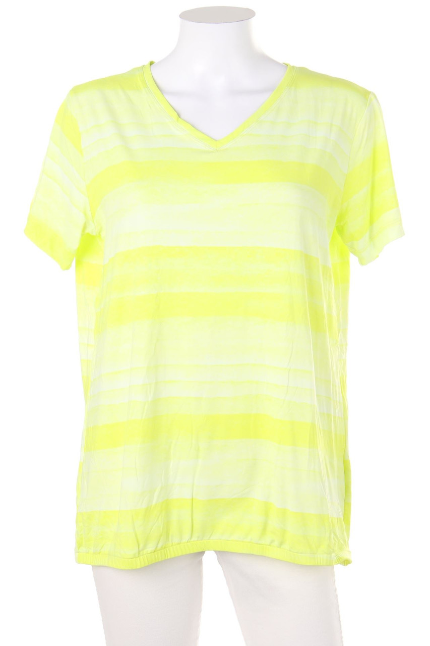 ENERGETICS - Kurzarm-Shirt mit Streifen - D 44