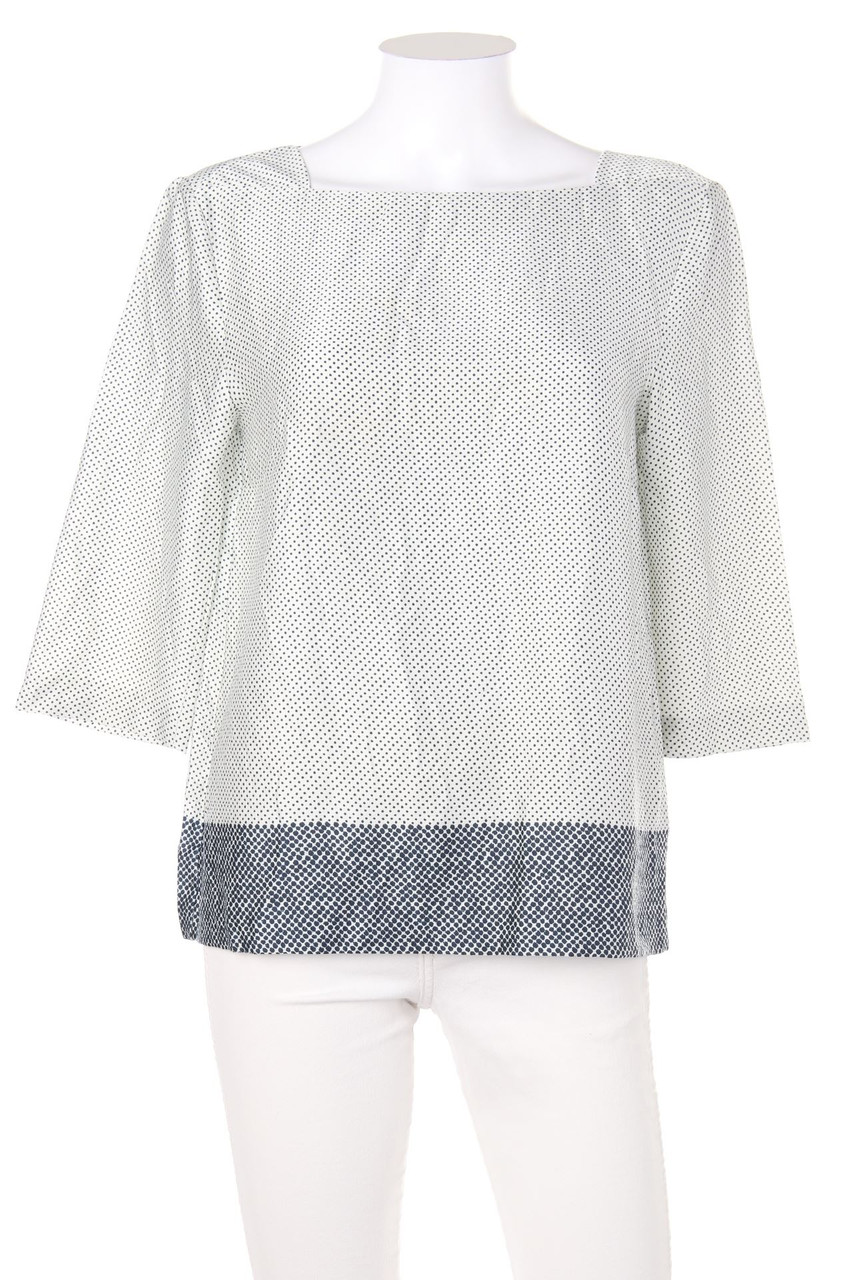 ESPRIT - Bluse mit 3/4-Ärmel mit Polka Dots - D 40