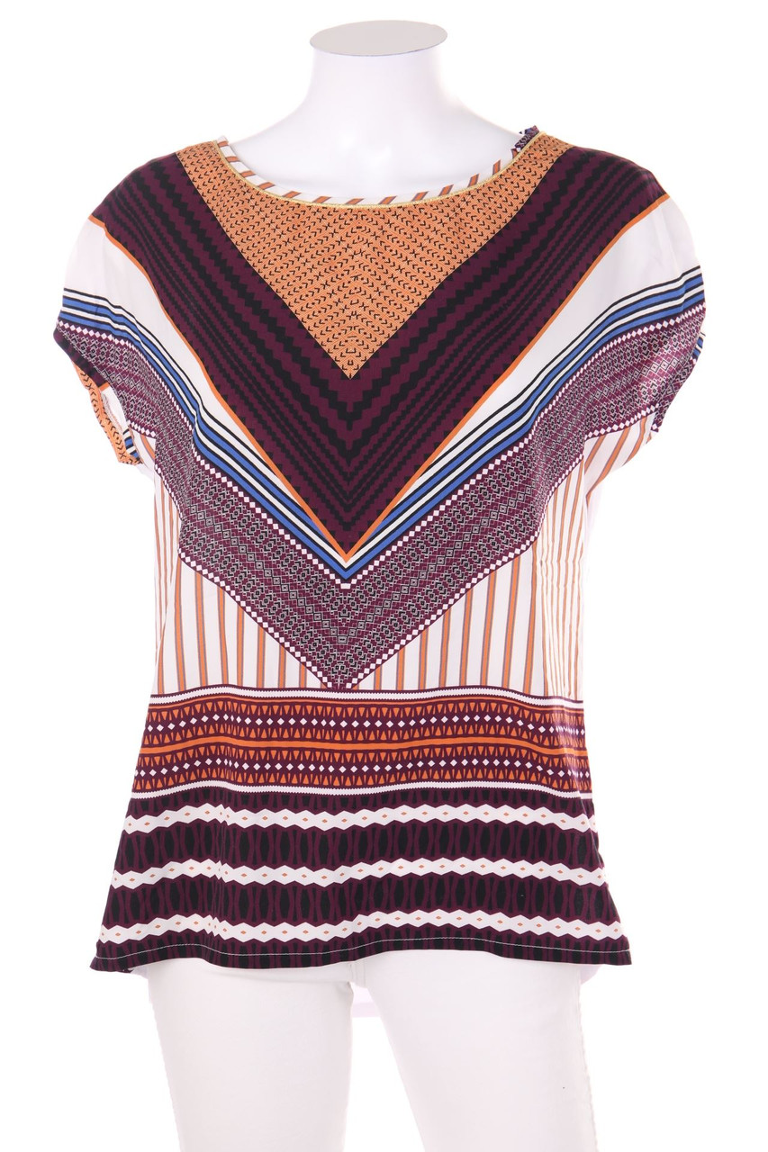 promod - Shirt mit Print im Ethno-Stil - M