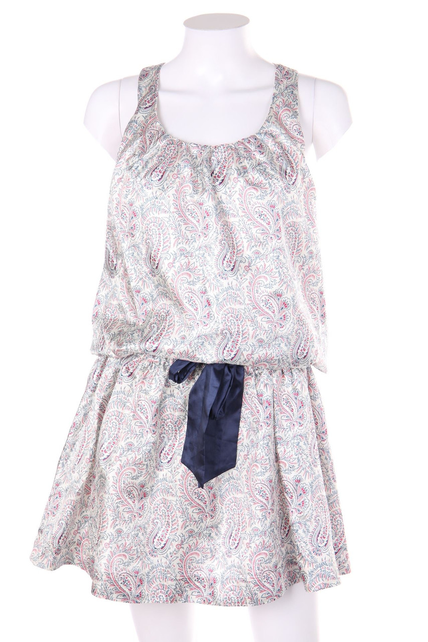 MANGO SUIT - Print-Kleid mit Gürtel - L