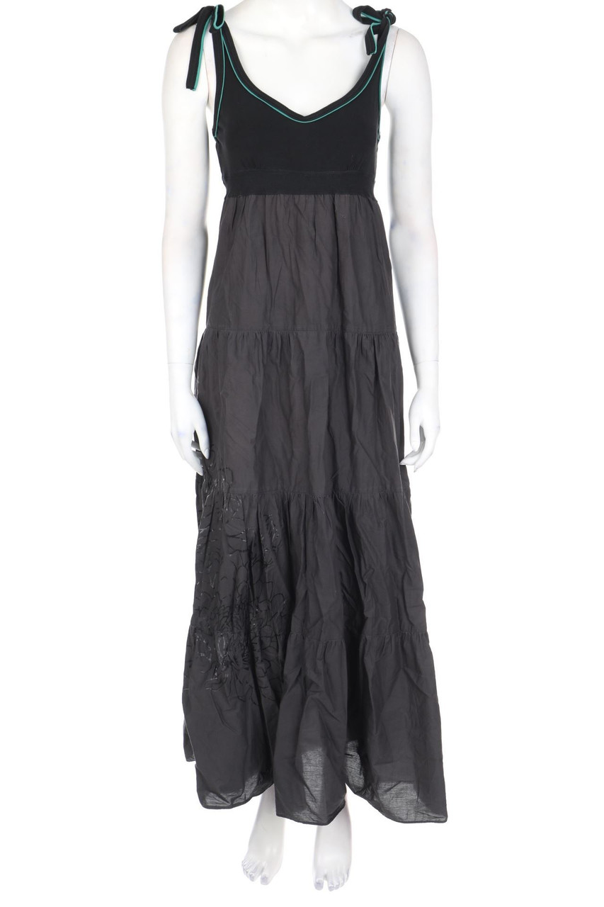 cop.copine - Maxi-Kleid aus Baumwolle mit floralem Muster - D 36