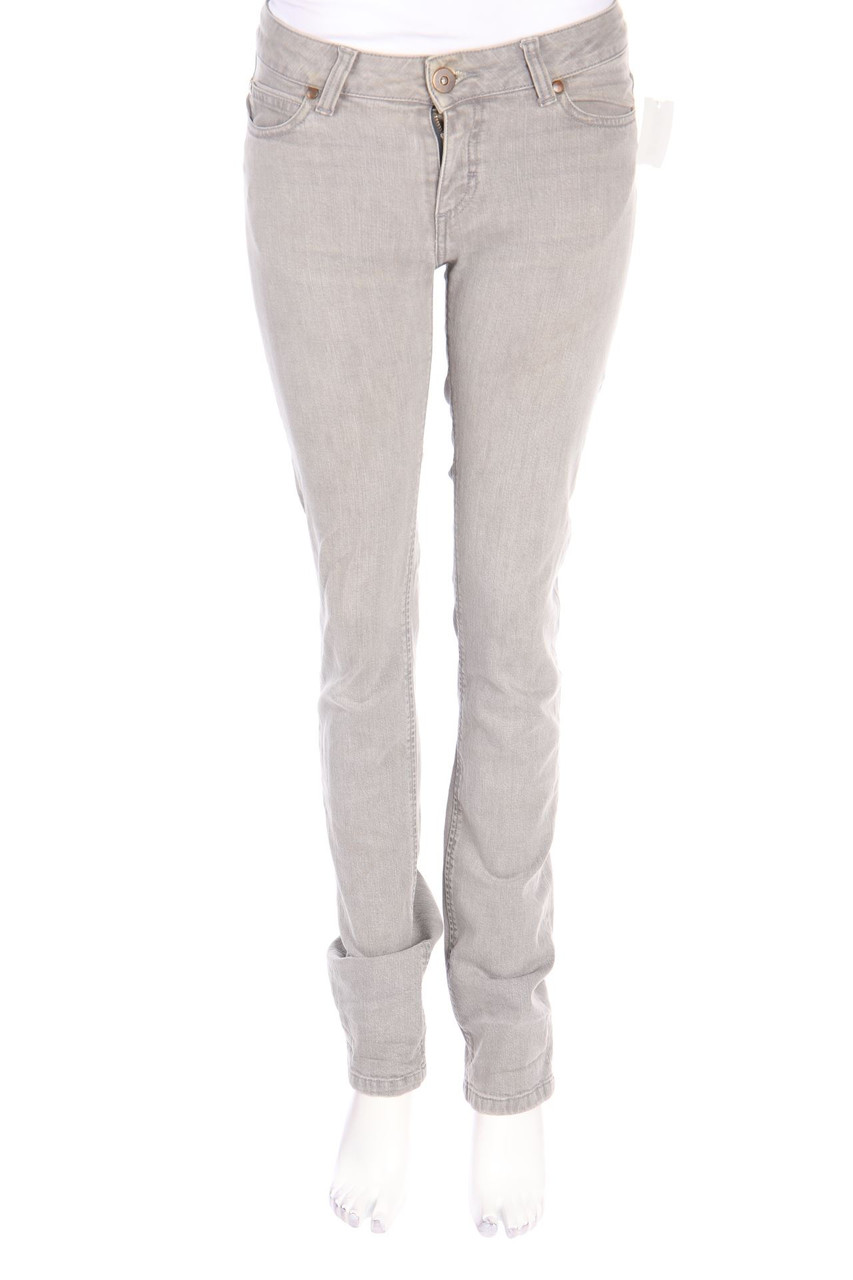 maje - Used Look Skinny-Jeans aus Baumwoll-Mix - W26