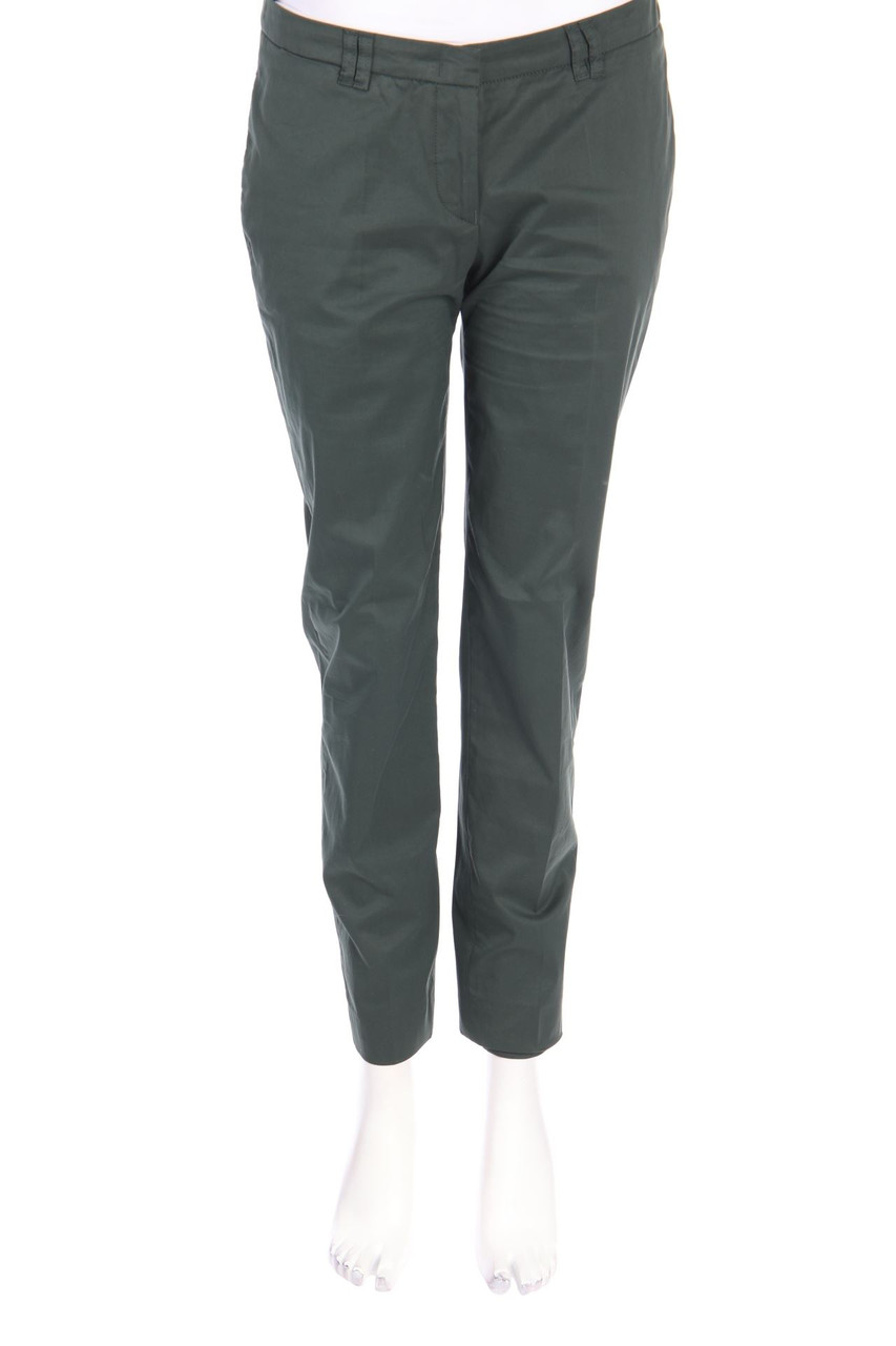 AJ ARMANI JEANS - Hose aus Baumwoll-Mix mit Logo-Applikation - D 40