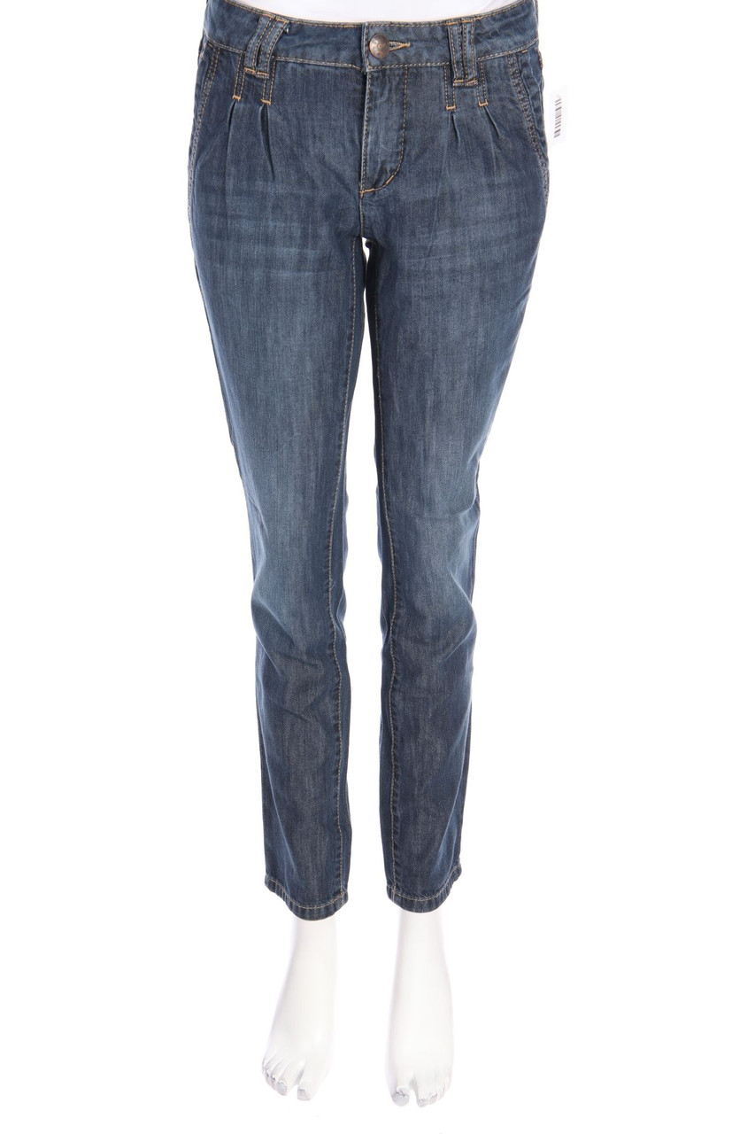 ESPRIT de corp - Jeans mit Falten - W25