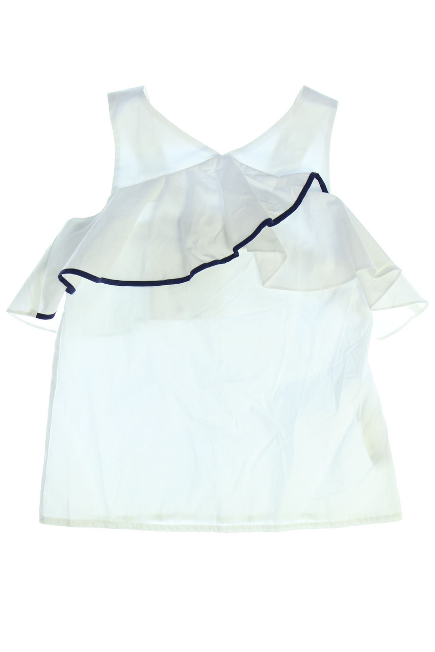 Zara Girls - Bluse aus Baumwolle mit Volants - 164