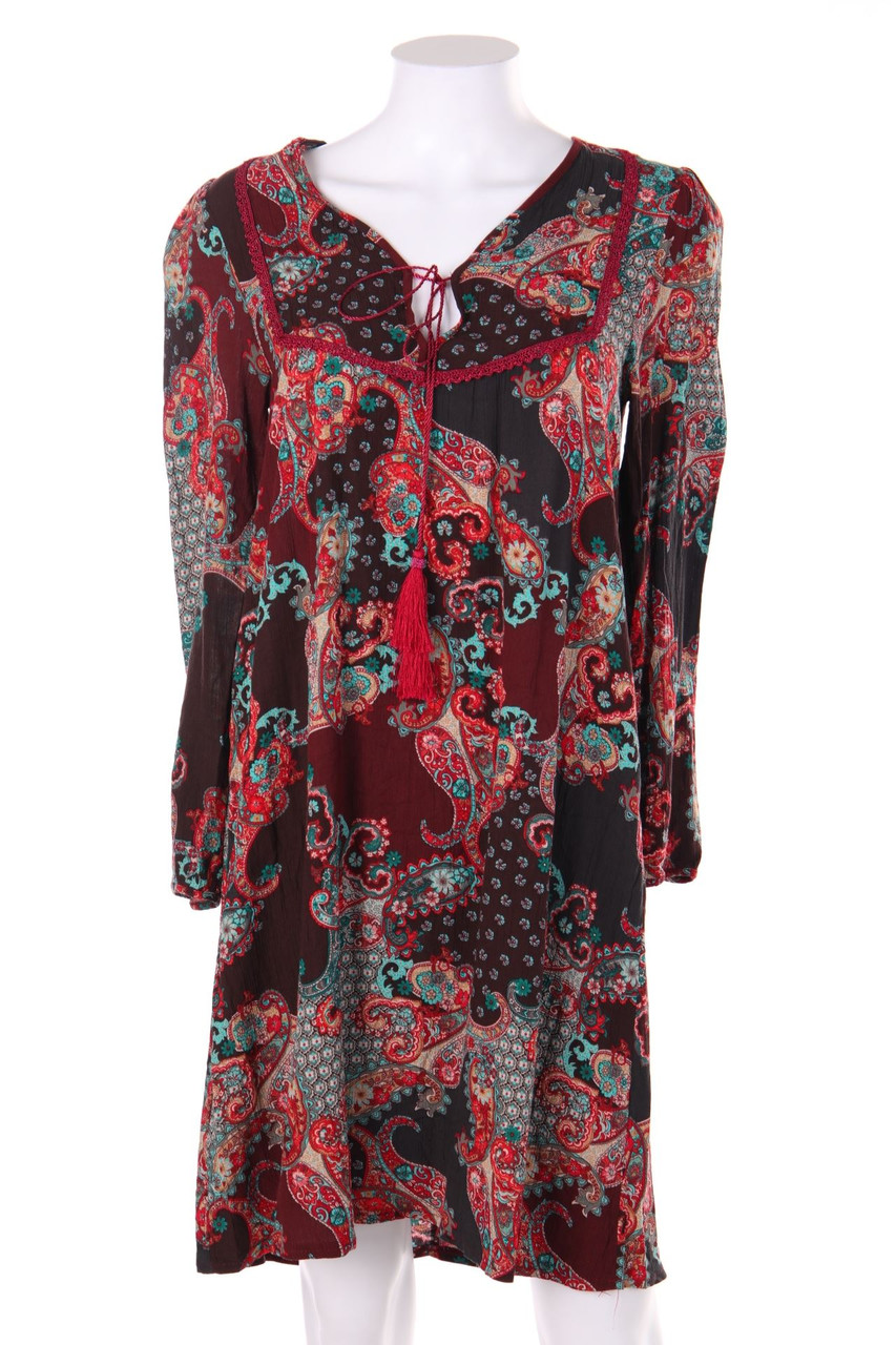 promod - Tunikakleid mit Paisley-Print - D 36